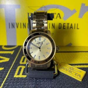 Invicta Specialty Gramercy Men's Watch - 45mm, Gold